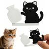 1-10PCS New Cat Pushing Vase Magnets Home Decor Fridge Magnet Cat Whisker Collection Memorial Box Home Office Decor For Gift