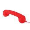 Retro Phone Handset Type C Vintage Wired Plug In Handheld Cell Phone Receiver with Microphone for Video Conference