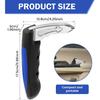 2 Packs 3 In 1 Car Door Handle for Elderly-Car Handle Assist for Elderly - Vehicle Support Handle, Seat-Belt Cutter and Window Breaker, Car Emergency