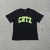Corteiz Short Sleeve T-Shirt Mens Loose Fit Graphic Print Crew Neck Casual Streetwear Tee