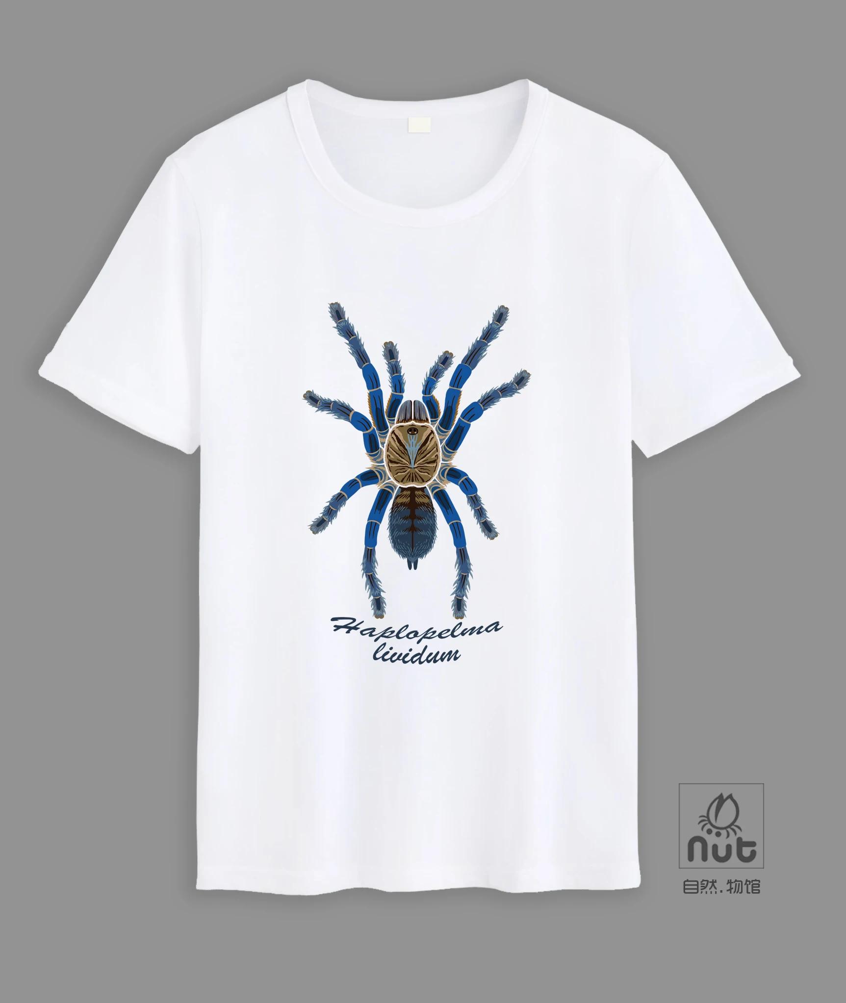 

Natural Creature Spider Reptile Pet Haplopelma Lividum Printed TShirt Summer Cotton ONeck Short Sleeve Mens T Shirt New S3XL S