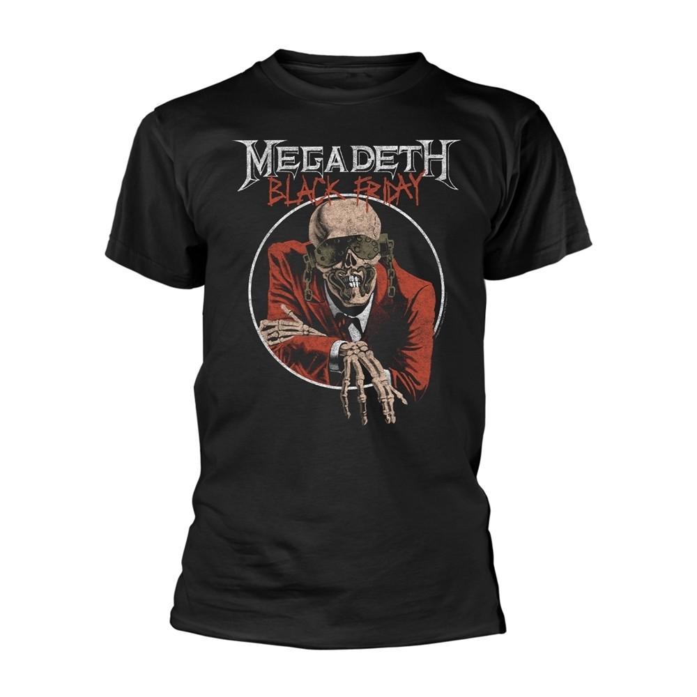 Megadeth Black Friday Official Mens Unisex T-Shirt- M