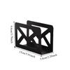 Iron Letter Holder Black Desk Sorter Modern Tissue Storage Box  Office