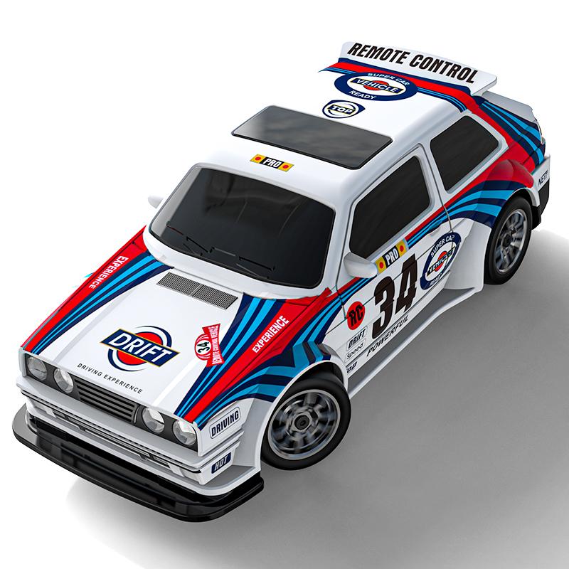 

New KF34 mini remote control car full scale 1:43RC remote control car 4WD high speed drift competition toy car