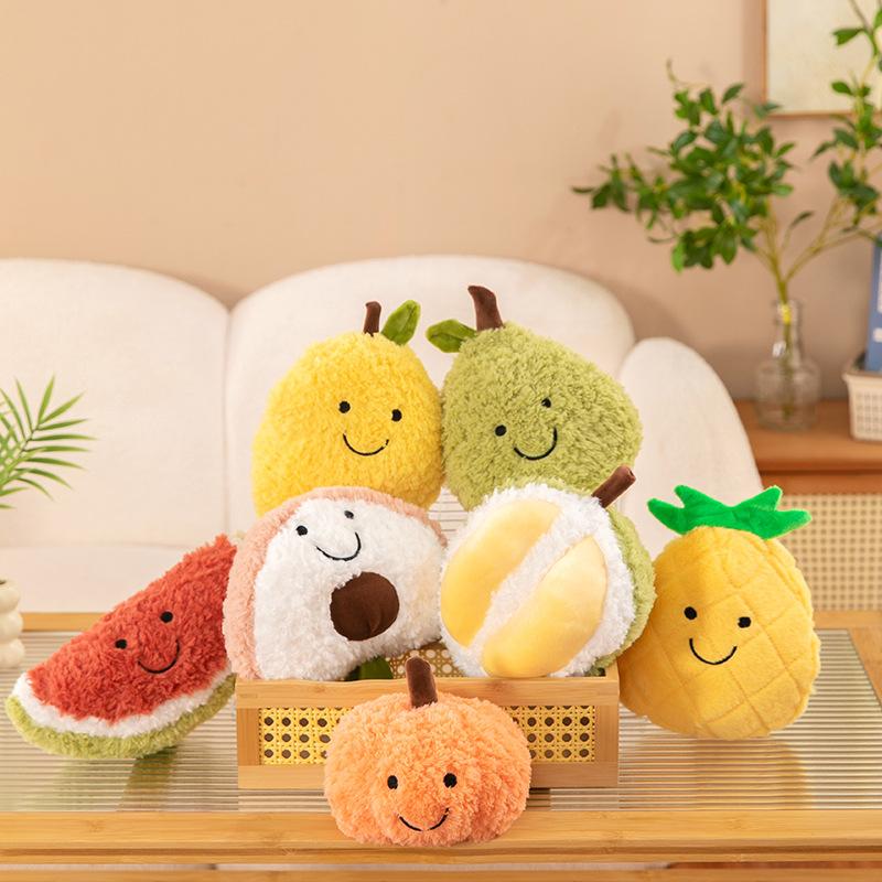 Simulation Fruit Plush Toy Eight-inch Grab Machine Doll Wedding Throwing Doll Night Market Stall Toy Gifts