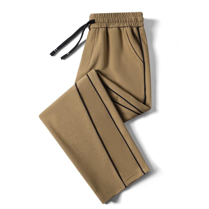 

Весенне-осенние новые повседневные брюки для мальчиков, свободные длинные брюки, брюки с широкими штанинами, универсальные спортивные брюки в стиле хай-стрит для мужчин 8XL