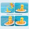 Small Yellow Duck Baby Shower Set Spray Water Water Toys Funny Bathtub Toy  Swimming