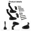 Aluminum Alloy Handrail Bracket Set for Stairway Support and Safety