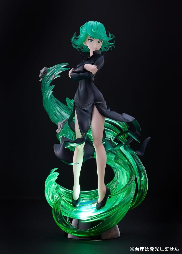 Bellfine Man Tatsumaki the Fearsome Scale PVC Complete Figure One-Punch 1/7 Pre-painted