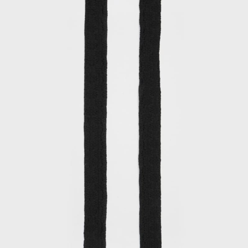 Eireve FLORAL LACE LONG SCARF (BLACK)