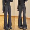 Lonsa Women's High-Waist Flared Drawstring Casual Pants