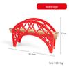Magnetic Wooden Train Bridge Blocks for Kids - Compatible with All Brands