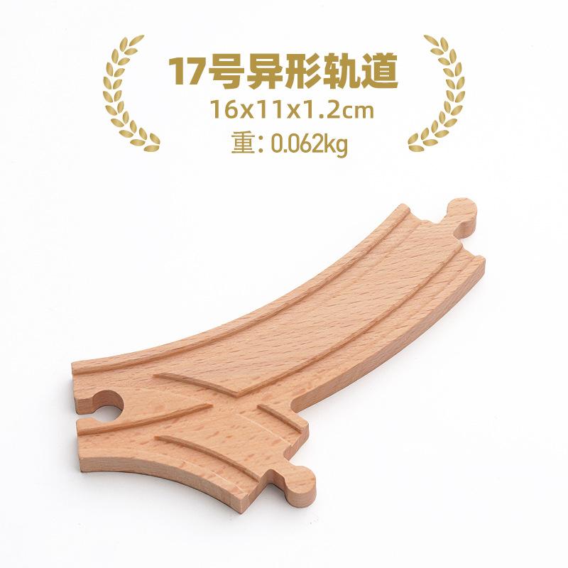 Drewniane Tory Kolejowe Zabawki Tory Kolejowe Akcesoria Łącznik Drogi Kolejowej Drewniany Łącznik Mostu Toru Kolejowego Zabawki