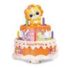 Funny Electric Cartoon Glowing Birthday Cake Toy with Sound for Kids Children Musical Singing Birthday Cake Toy for Kids