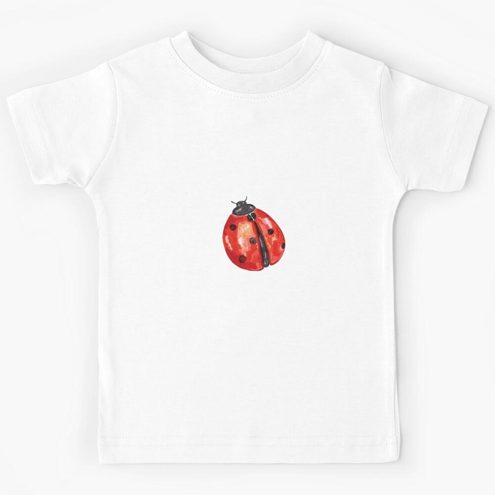 Cute Red Ladybugs Kids T-Shirt 160
