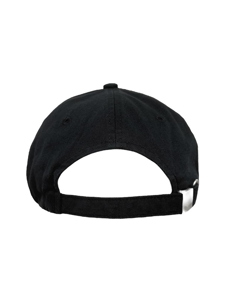 Paeseul Snail Washed Cap Black