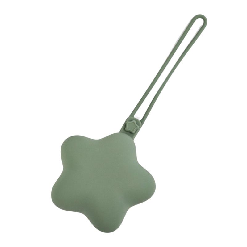 Silicone Baby Pacifier Storage Box with Hanging Rope Easy Carry for Infants Newborns Dustproof & Well Organization