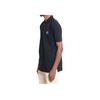 STONE ISLAND Logo Patch Straight Cut Short Sleeve Polo Shirt Men Polo Shirts Black 811522R39-A0029