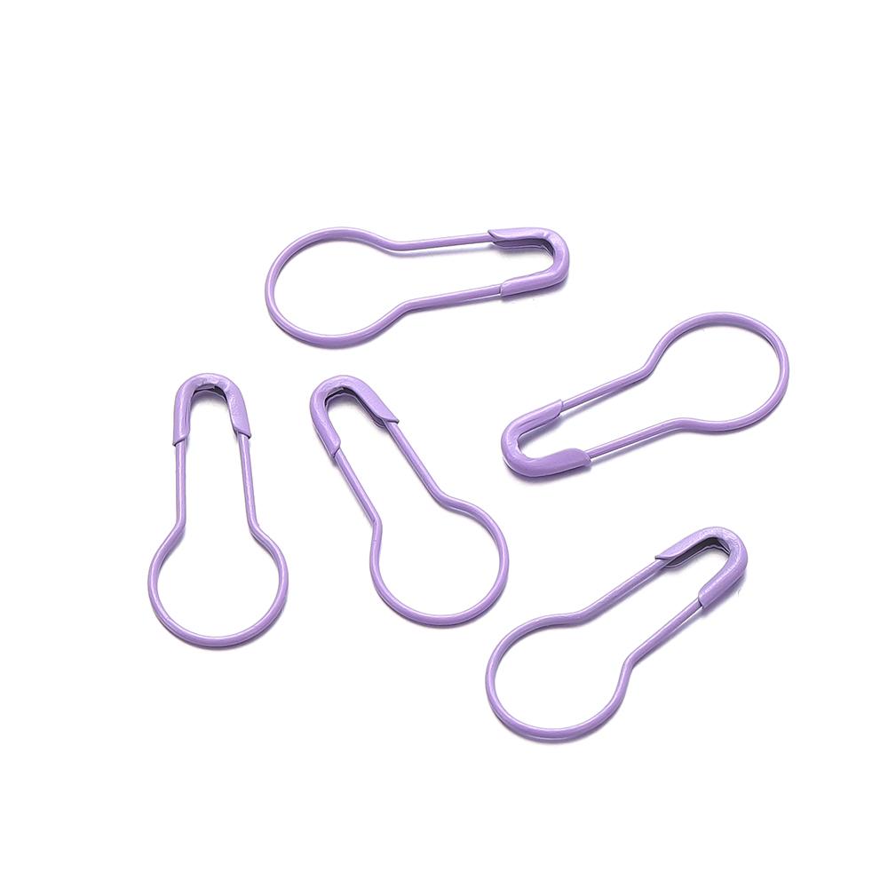 50/100pcs/Lot Colorful Gourd Shape Safety Pins Paper Clip DIY Sewing Tools Metal Needles Large Safety Pin Brooch Accessories