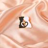 Adorable Cat Lapel Pin Premium Alloy Brooch For Couples And Single Cat Lovers