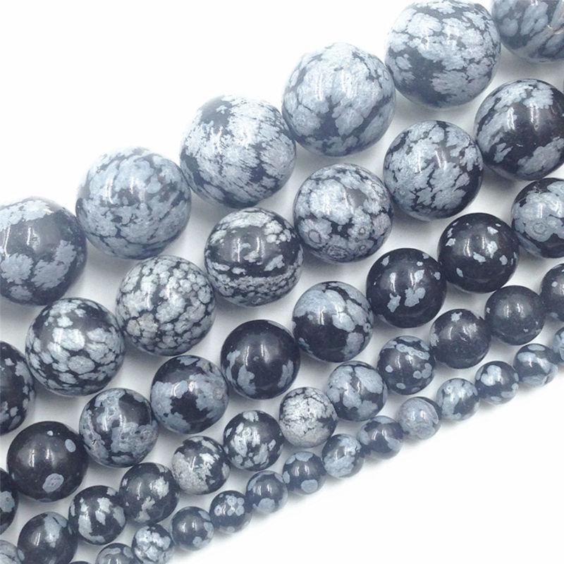 Luźne koraliki Space Quartz Gemstone Round Bead Natural do naszyjnika DIY 4-12mm Wysokiej jakości