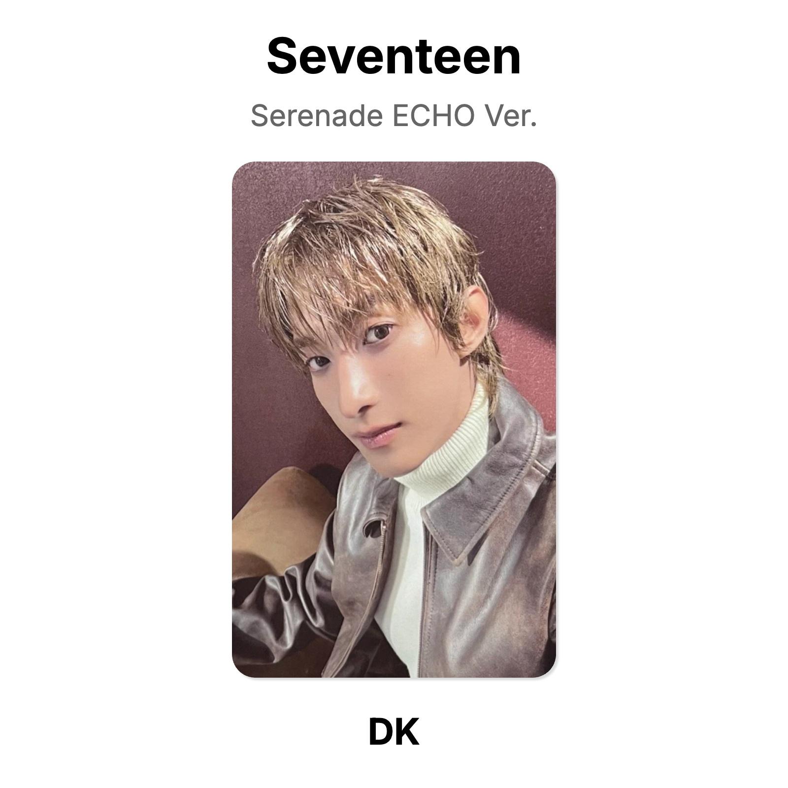 Seventeen Serenade ECHO Ver. Official Photocard DK 02