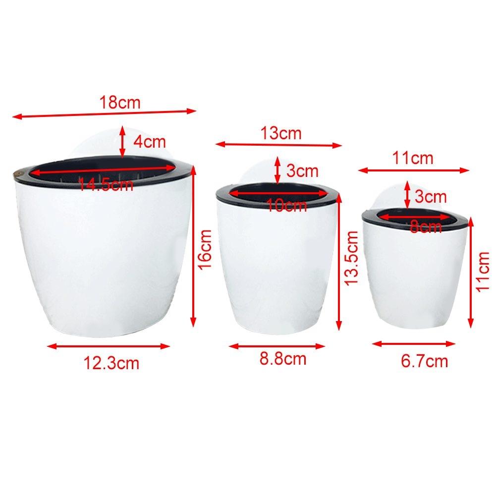 Flower Pot Hanging Indoor Plant Pots Self-Watering