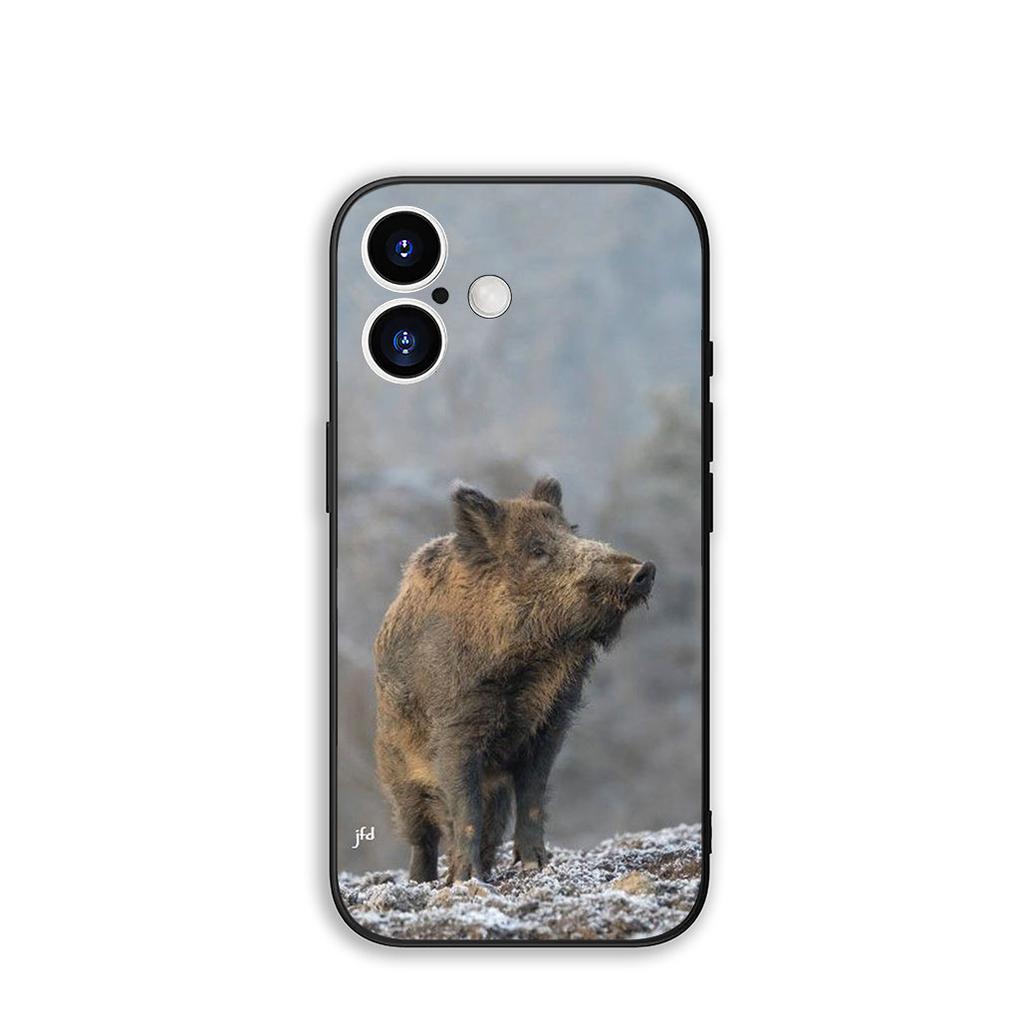 Phone Cover Pig Animal Wild Boar Casing for Apple iPhone 17 16 11 Pro XS Max XR 6 7 8 Plus + 16E SE 2020 Air 5 8+ Case