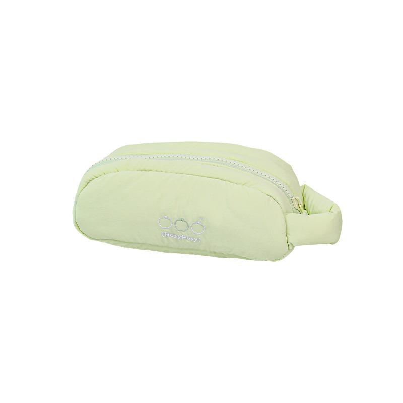 Marshmallow Pain Pencil Bag, Niche Non-collision, Large-capacity Girl Storage Stationery Bag