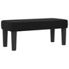Box Spring Bed with Headboard Black 80 x 200 cm Fabric