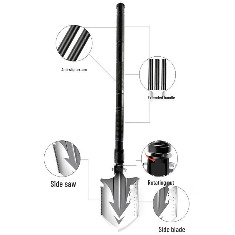 Multifunctional Outdoor Camping Engineer Shovel