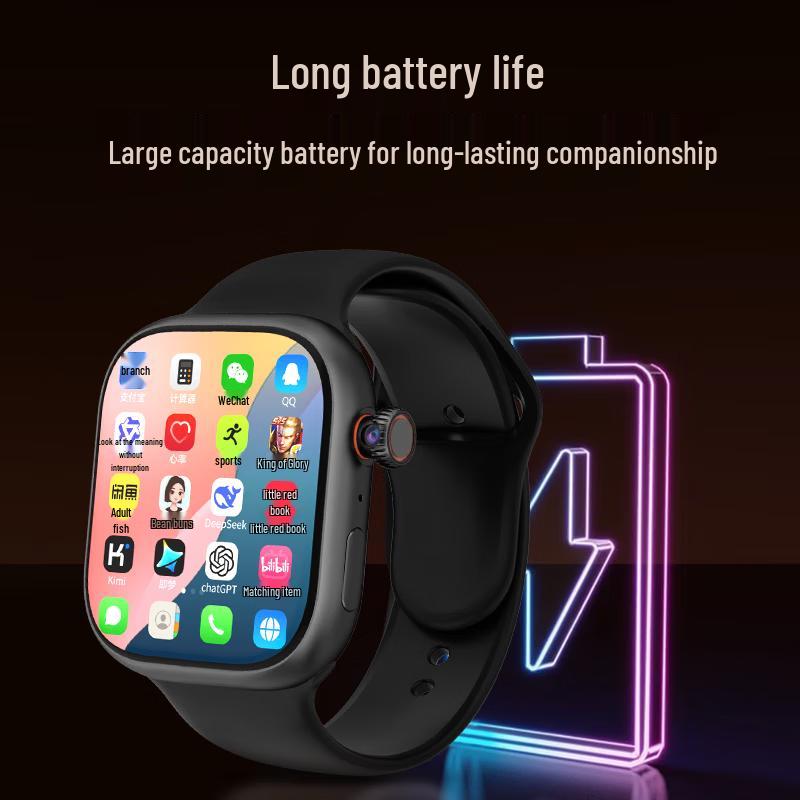 Apro S11 Pro Max 5G Smartwatch with Fingerprint ID & Rotating Camera (CN version)