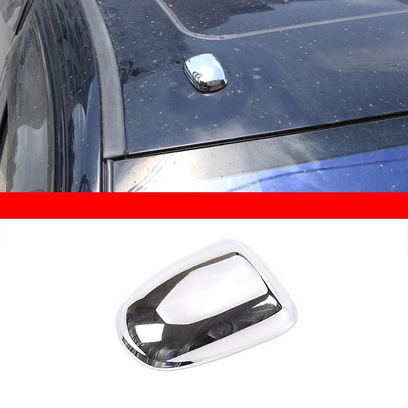 ABS Silver For Toyota Tundra 2014- Interior Modified Car Center Control Decorative Strip Sticker Car Accessories