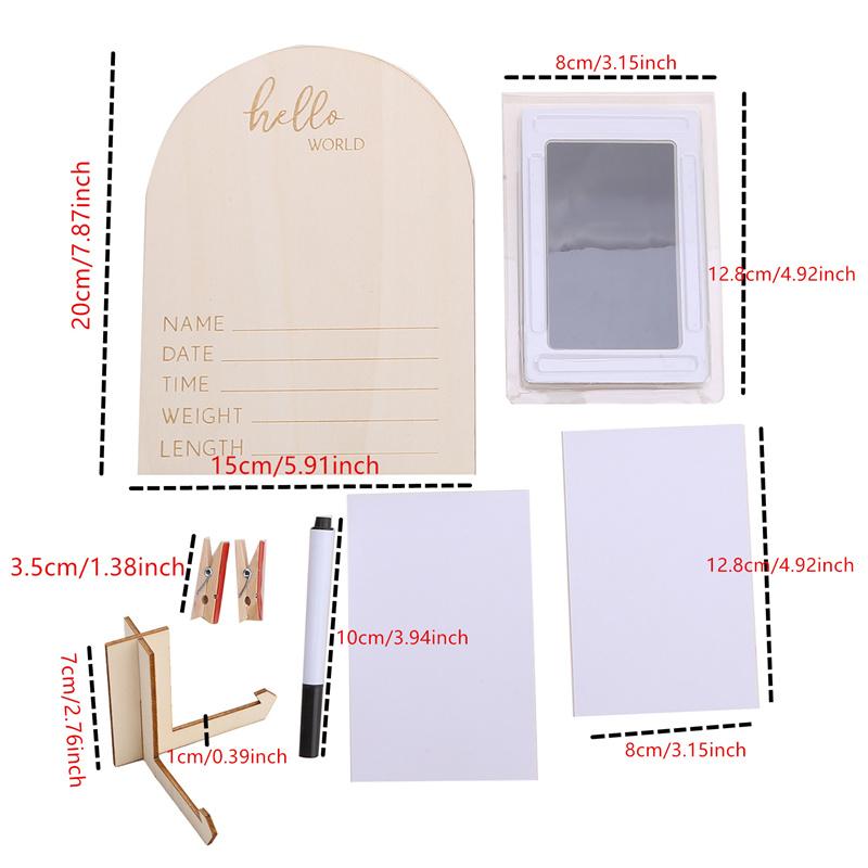 

Деревянная фоторамка для УЗИ ребенка B, фоторамка для молодой мамы, памятная витрина, фоторамка для УЗИ