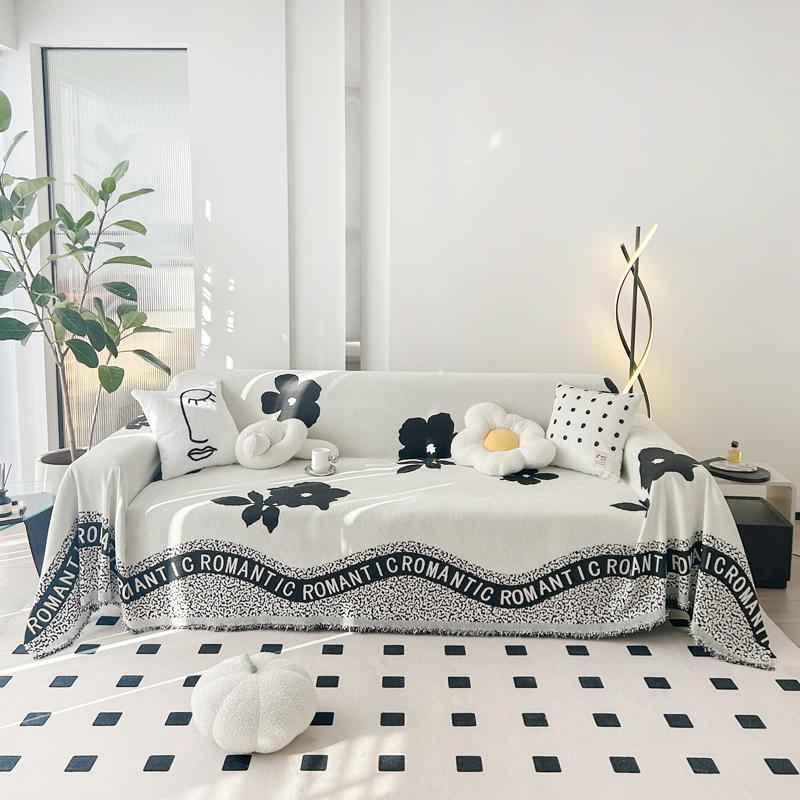 Nordic Tassel Sofa Towel Universal Sofa Blanket Cover Full Cover Sofa Cushion Cover Dust Anti-cat Scratch Furniture Protector