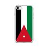 Phone Case – Flag of Jordan – Compatible iPhone 8 – Soft Case – Resistant and Shockproof - Silicone - Pixelforma