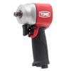 TONE Air Impact Wrench (Short Type) AI4201 Drive Angle 12.7mm (1/2") Red 700Nm