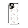 Korean fresh small floral application iPhone17promax mobile phone case 15 girl 16 matte PC13 large hole 14