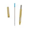 Gold Cross Metal Ballpoint Pen - Elegant Business & Student Writing Tool with Smooth Ink Flow