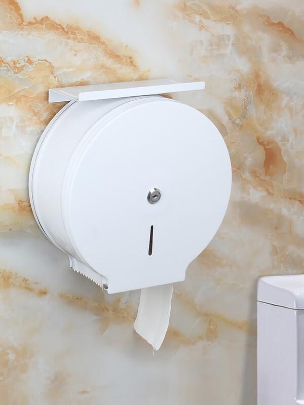 Stainless Steel Wall-Mounted Jumbo Roll Tissue Dispenser