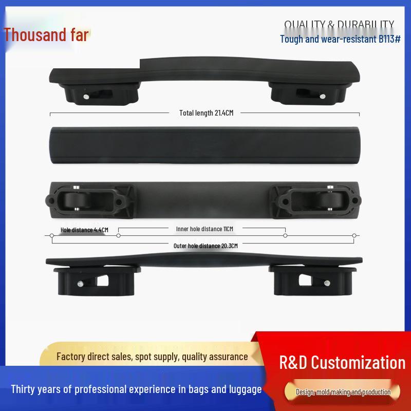 Luggage Handle Replacement & Repair Kit - Leather Case & Bag Accessories