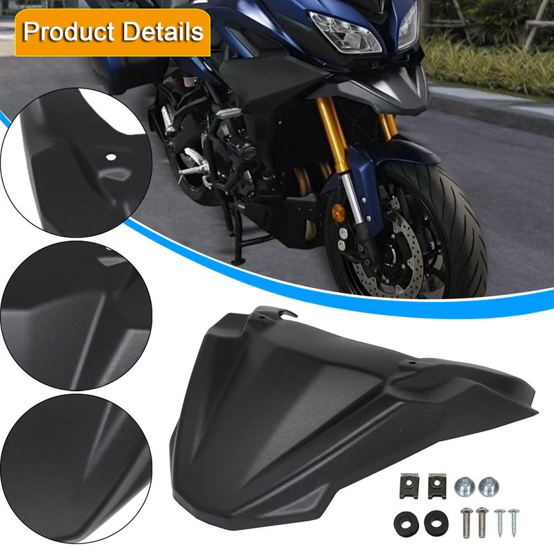 Front Fender Beak Extension Motorbike Styling Nose Decoration Wheel Cover Cowl for Tracer 900 GT MT-09 Tracer Black
