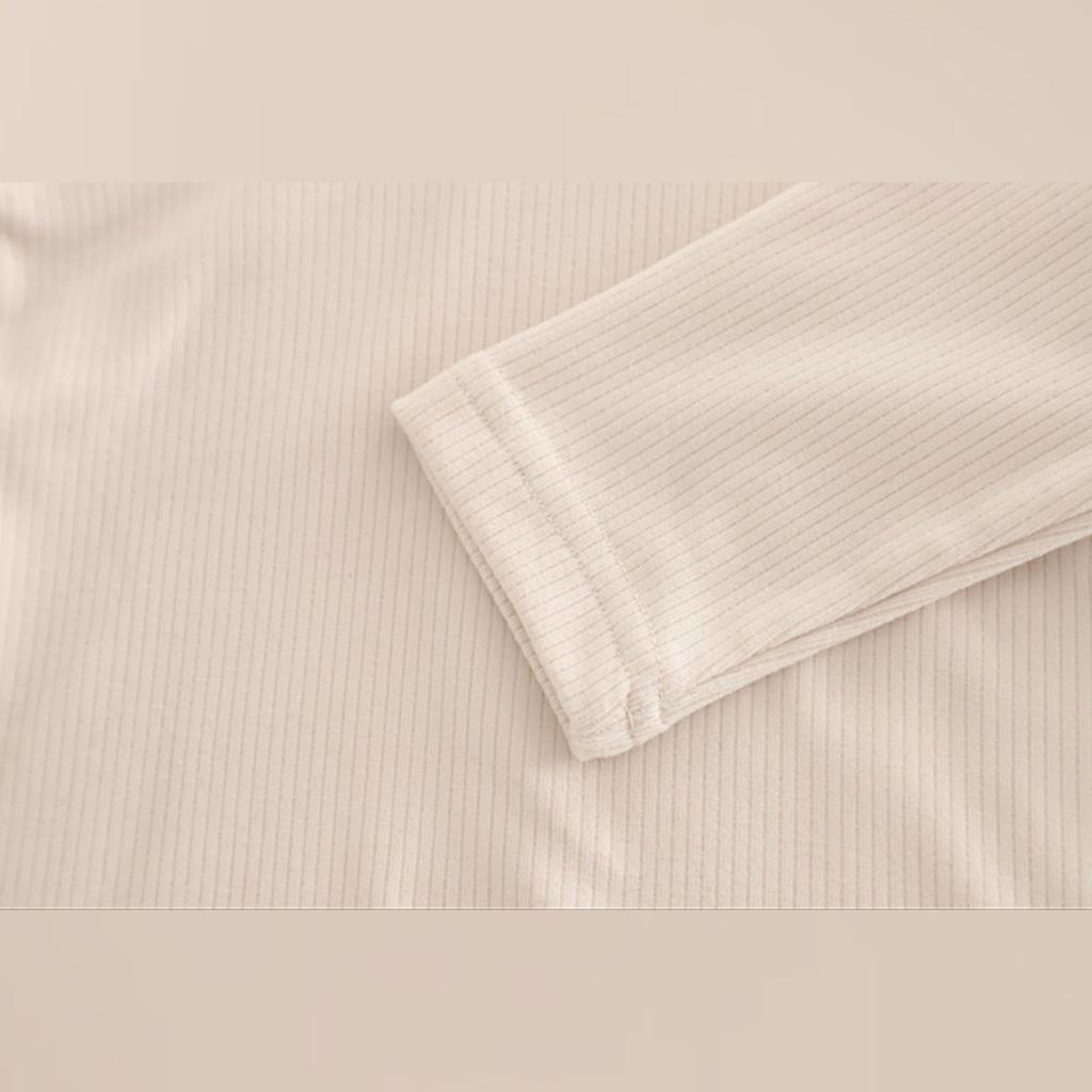 Kids Casual Long-Sleeve Set, Comfortable Daily Wear Outfits