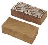 IBA Indianbeautifulart Textile Printing Block Asian Border Motif Hand Carved Wooden Stamp Wood Block Printing Textile Stamps