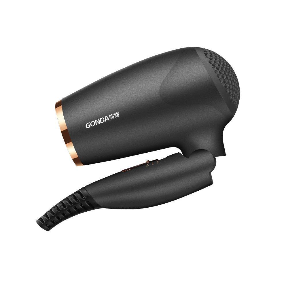 

Настінний фен малої потужності Guangba 1100 Вт для гуртожитків і готелів темно-сірий