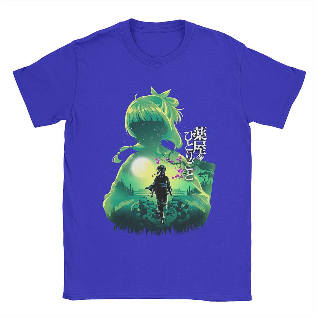 Maomao The Apothecary Diaries T-shirts Män Manga Anime Vintage 100% Bomull T-shirt O-hals Kortärmad T-shirt Tryckt merchandise