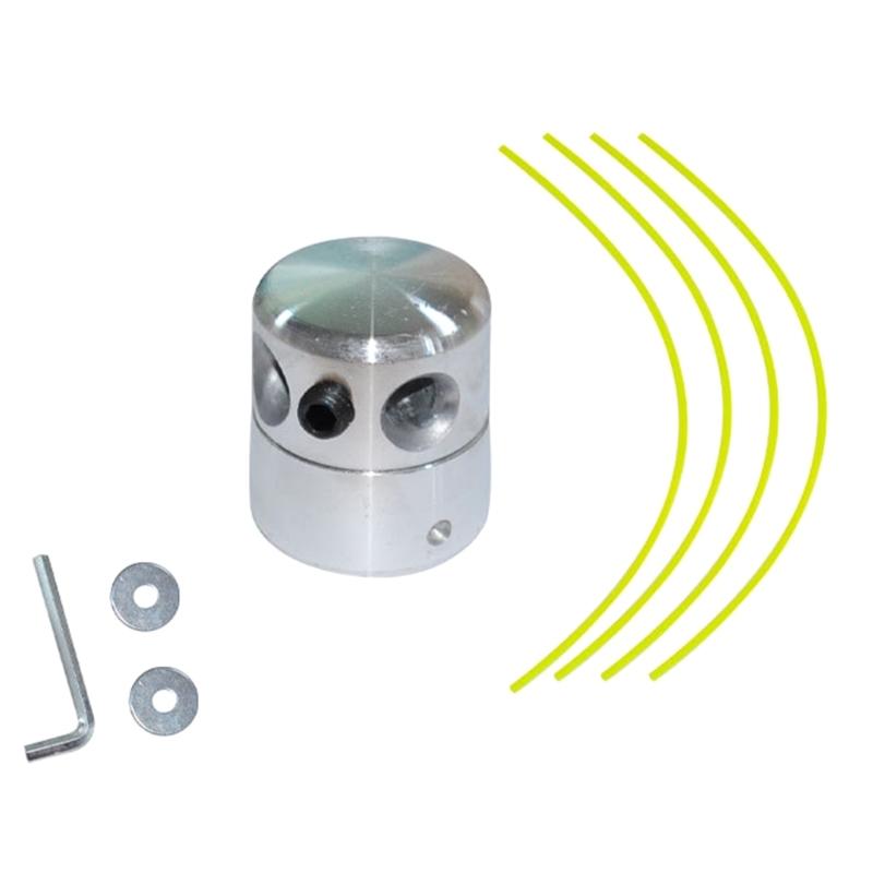 

Long Lasting 4Line Replacement Trimmer Head For Brush Cutters Featuring Aluminum Construction And Easy Installation
