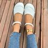 Fashion Retro Handmade Genuine Leather Flats Sandals 2025 Summer New Casual Versatile Comfortable Soft Sole Women's Shoes