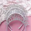 Birthday Decoration Rhinestone Crown Birthday Hair Hoop Female Jewelry Happy Birthday Headband