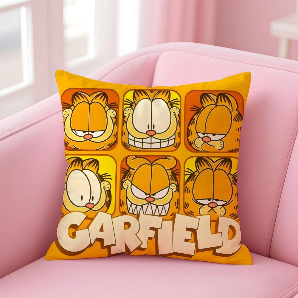 Carina Copricuscino G-GarfieldS Comoda Federa Reversibile Ideale per Auto Divano Camera da Letto e Oltre